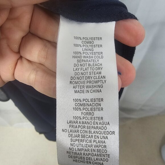 Alex Evenings Dress Blue Maxi Lace Sequins Formal Floral Evening Wedding 14 - Picture 9 of 10